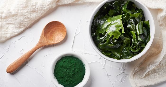 seaweed and matcha